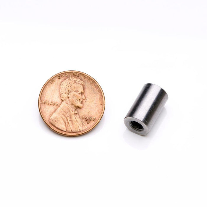 Neodymium Round Magnet Assembly 0.313" Diameter x 0.5" H - Grade N35