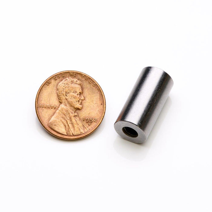 Neodymium Round Magnet Assembly 0.375" Diameter x 0.75" H - Grade N35