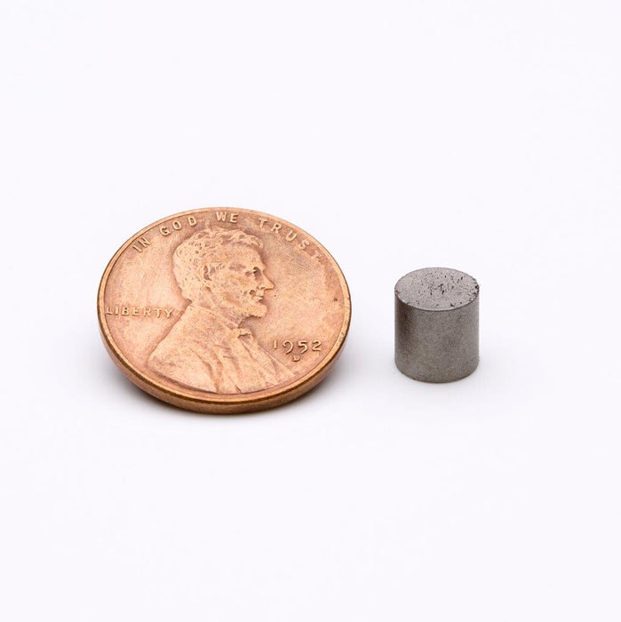 Neodymium Round Magnet 0.25" Diameter x 0.25" H - Grade N30AH