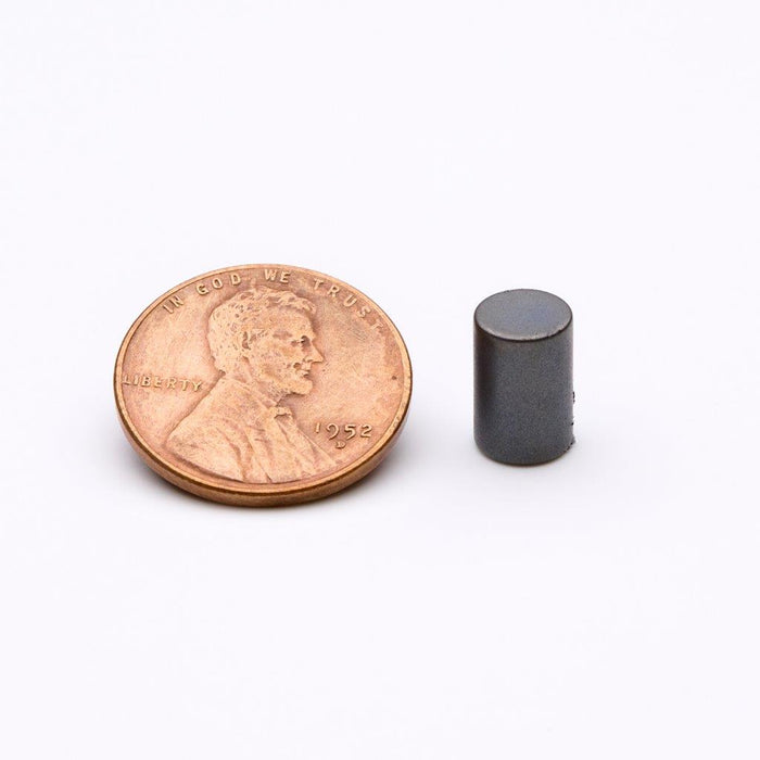 Neodymium Round Magnet 0.25" Diameter x 0.375" H - Grade N35