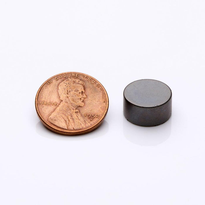 Neodymium Round Magnet 0.5" Diameter x 0.25" H - Grade N35