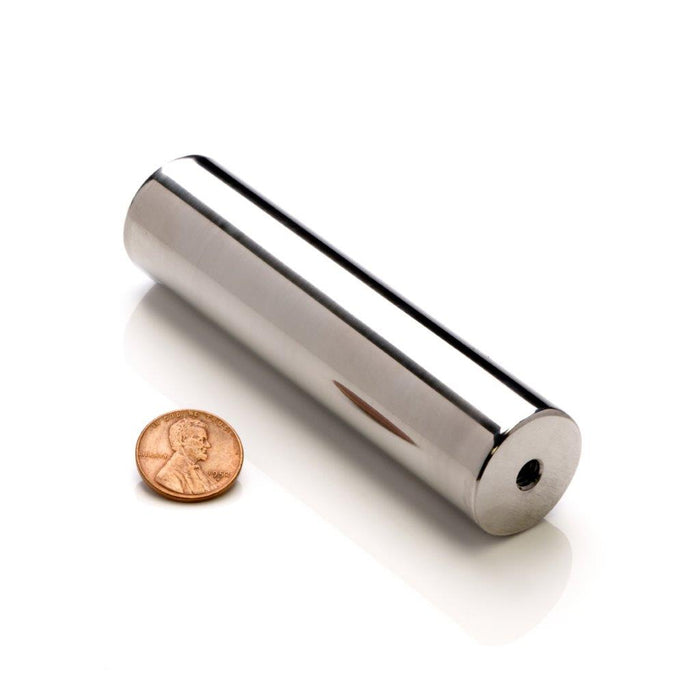 Neodymium Rod Magnet 1" Diameter x 4" H - Grade N42