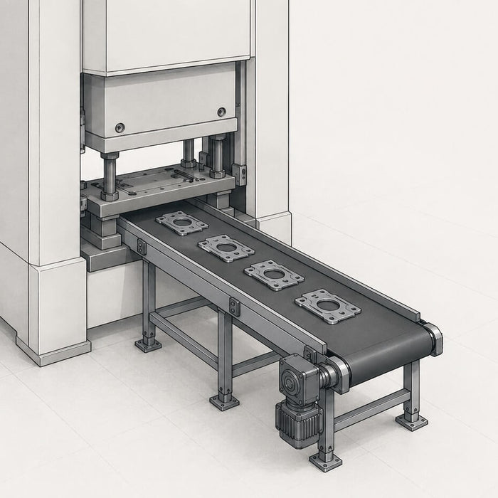 How to Remove Scrap from Under a Stamping Press