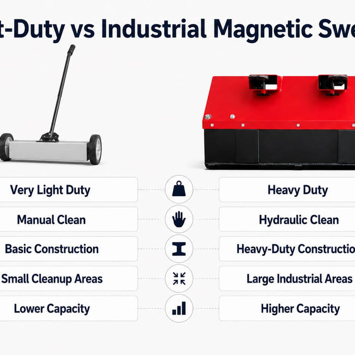 What Is an Industrial Magnetic Sweeper?