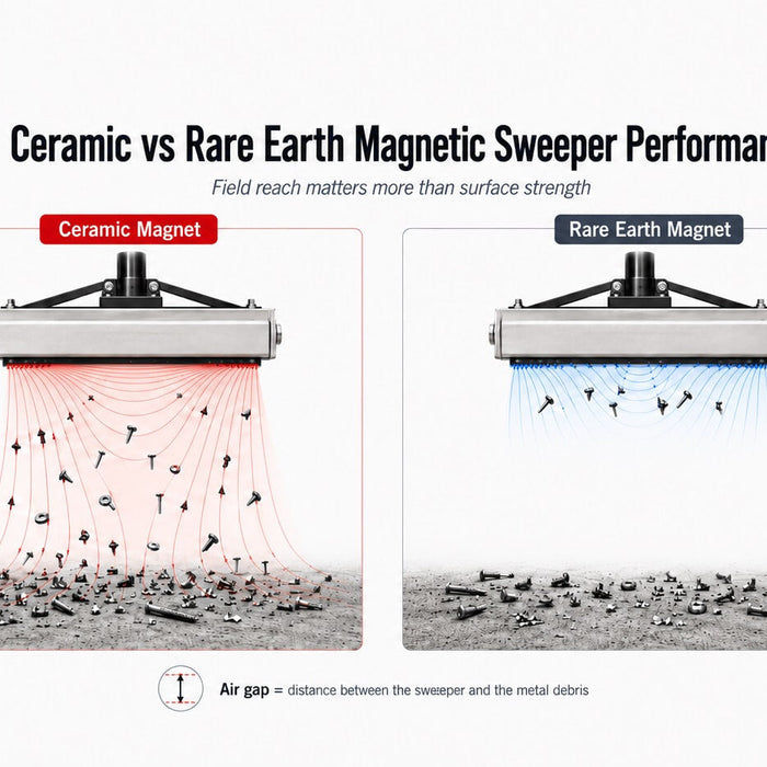 Rare Earth vs Ceramic Magnetic Sweepers: Which One Performs Better?