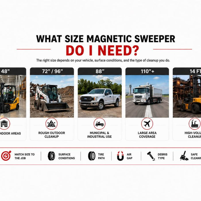 What Size Magnetic Sweeper Do I Need?