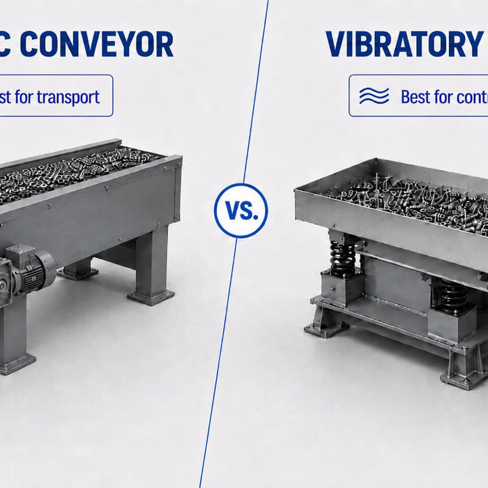 Magnetic Conveyor vs. Vibratory Feeder: When to Use Each