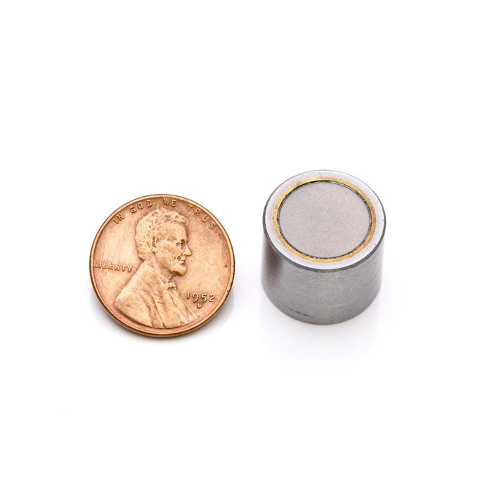 Neodymium Round Magnet 0.625" Diameter x 0.5" H - Grade N35