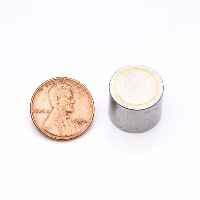 AlNiCo Round Magnet Assembly 0.625" Diameter x 0.5" H - Grade A5