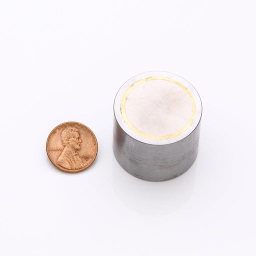 Clmi.us 1/4" X 2" Alnico 5 Round Bar Magnet - Grade 5 Permanent Magnet (Single)