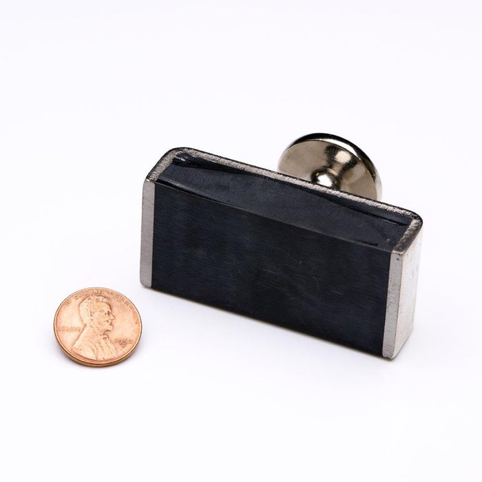 Ceramic Rectangular Magnet 0.625" H x 2.375" W x 1.125" L - Grade C8 ...
