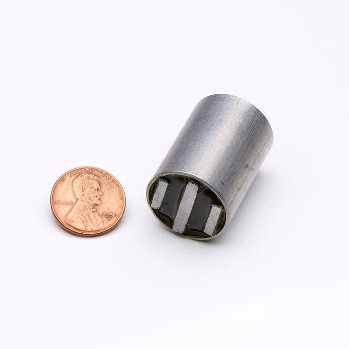 Ceramic Round Magnet Assembly 0.875" Diameter x 1.25" H - Grade C8