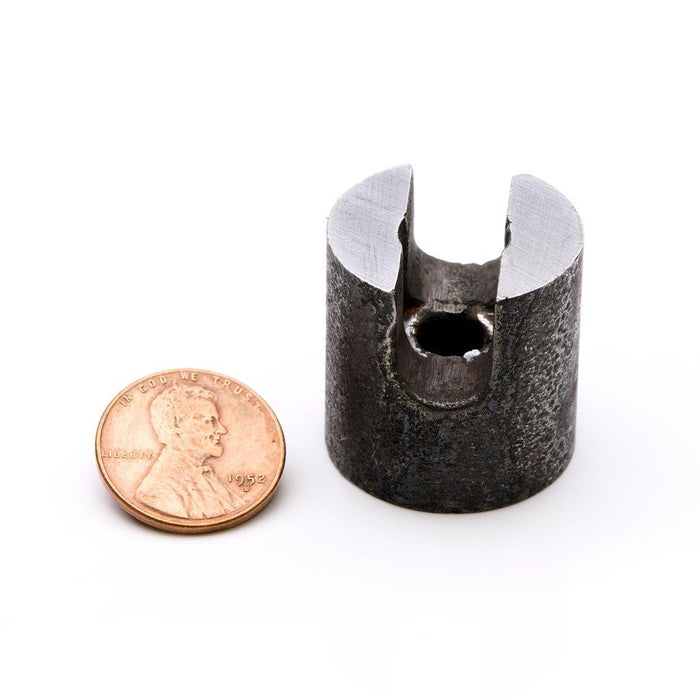 AlNiCo Round, Horseshoe Magnet 1" Diameter x 1" H - Grade A5