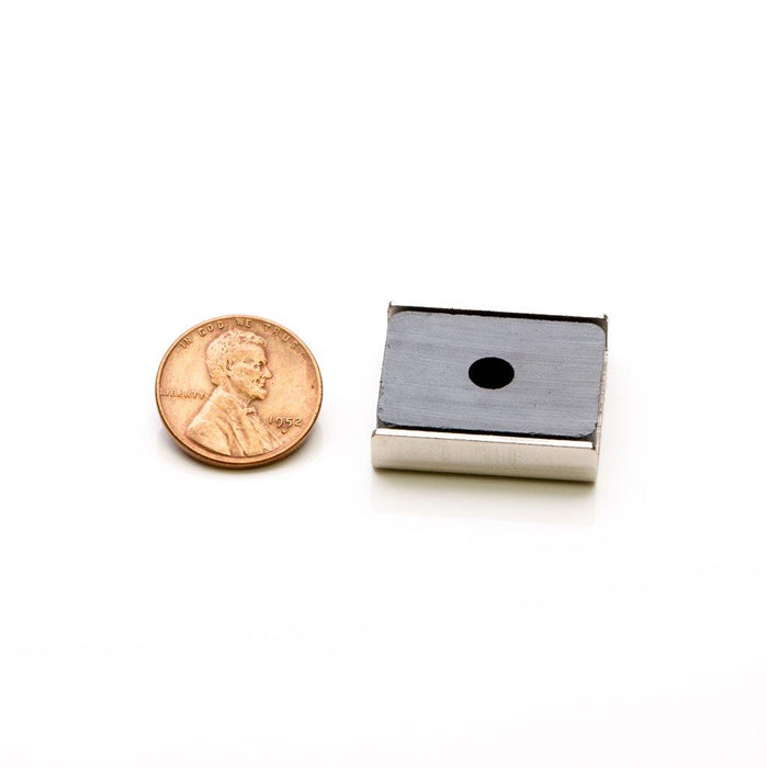 Magnetic Rectangular Step Ceramic Rectangular Magnet Assembly 0.25