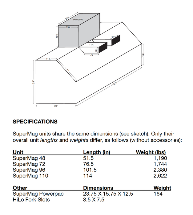 Storch SuperMag-HD72 Magnetic Sweeper