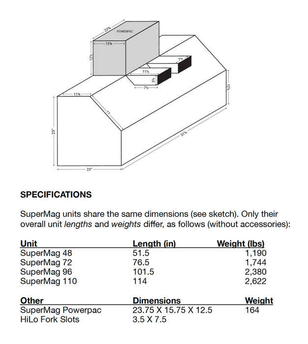 SuperMag 72" Magnetic Sweeper